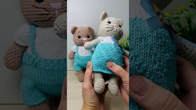 Кошечка амигуруми
