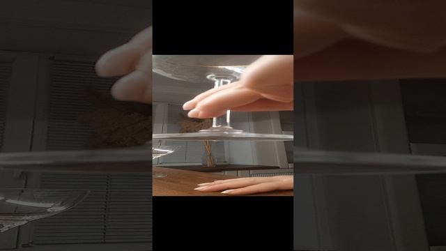 фужеры для шампанского на тонкой ножке #shorts