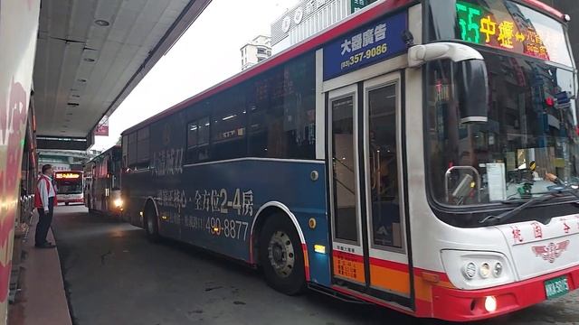 桃園客運 132線 FAD-582 駛離中壢公車站 Sunwin SWB6127HG4LE