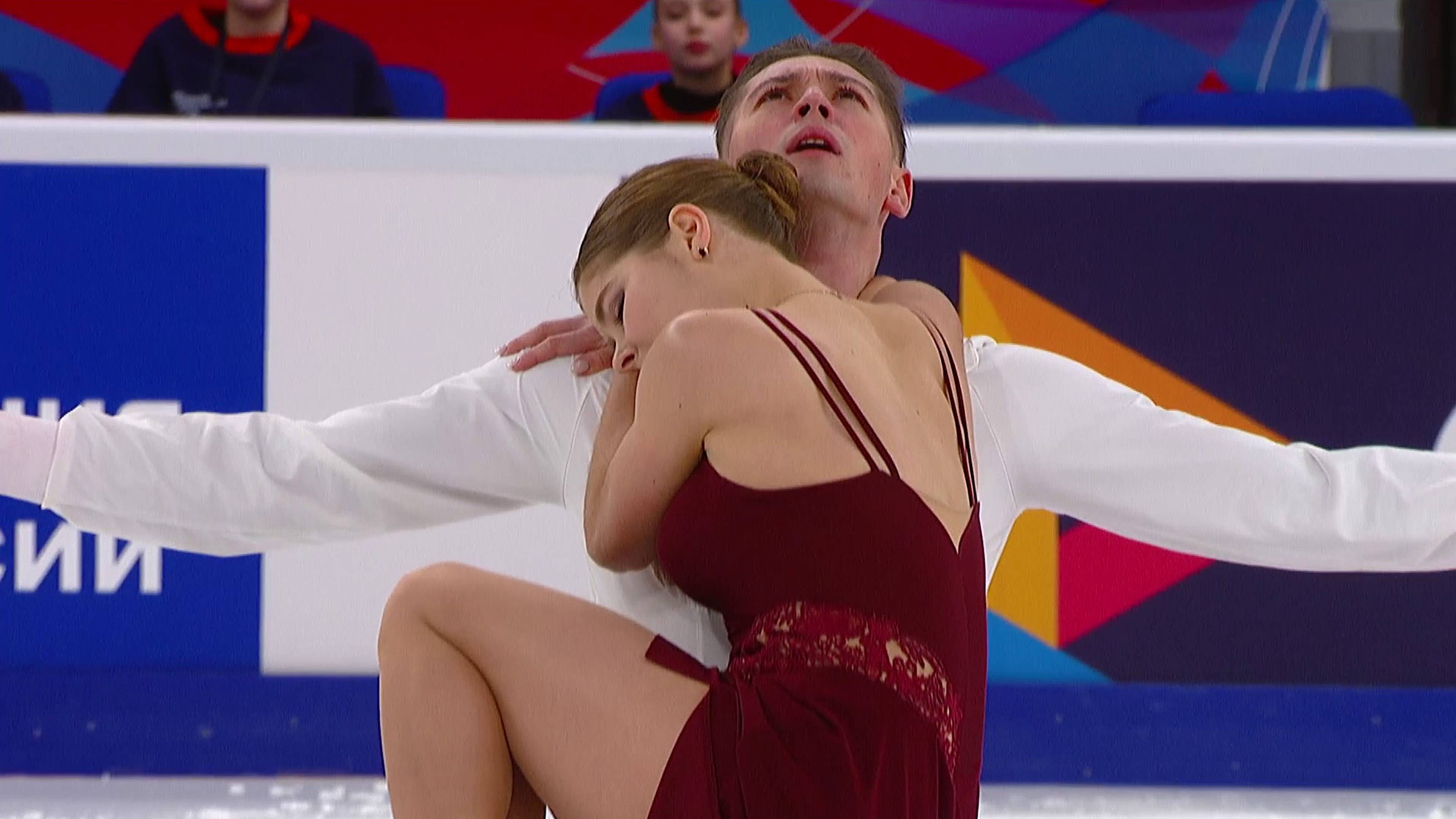 Анастасия Мишина — Александр Галлямов. Пары. Короткая программа. Красноярск. Гран-при России