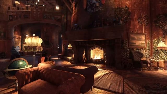 Gryffindor-Fireplace-Hogwarts-Common-Room-Music-Ambience