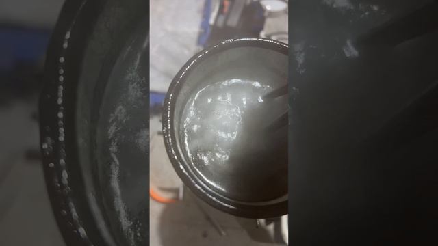 Отмачивание личинки замка в лимонной кислоте
