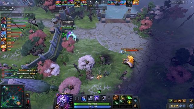 Anti-Mage Dota 2 7.32 Gameplay Nigma.Miracle with Manta and 24 Kills - TI12