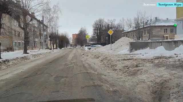 На авто по Рязани. Какие дороги после снегопада в 0+2 в начале февраля 2024. Коротко о погоде