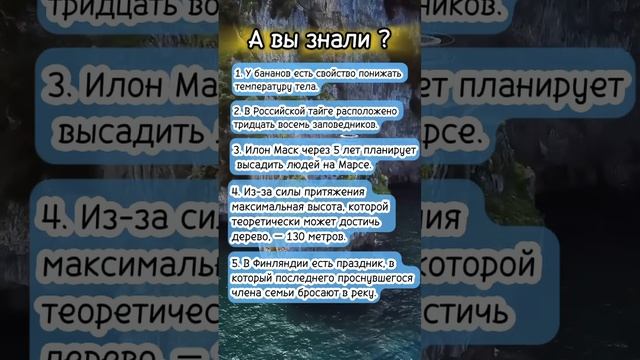А вы знали? #интересныефакты