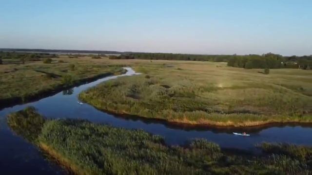 Сплав по реке Случь. Беларусь