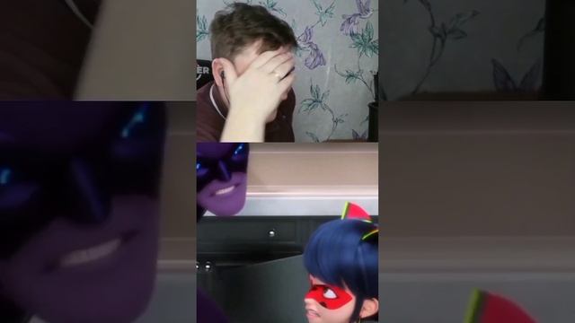 -(реакция на леди баг)