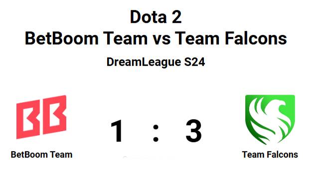 Dota 2 Финал BB Team [1:3] Team Falcons | DreamLeague S24 Четвёртая игра