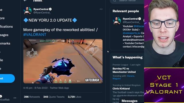 TenZ HYPED at Yoru Rework, Cloud9 vs 100T in NA Challengers!! 😳 VALORANT News