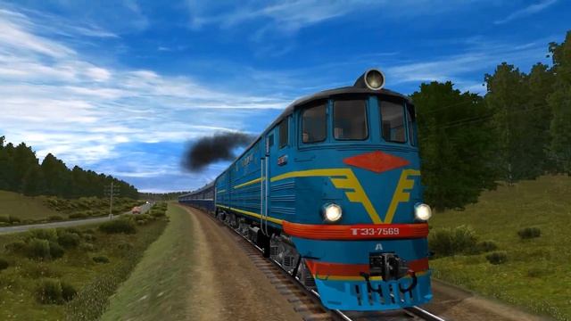 Trainz12 и Гелена Великанова   -  Поезда (1958)