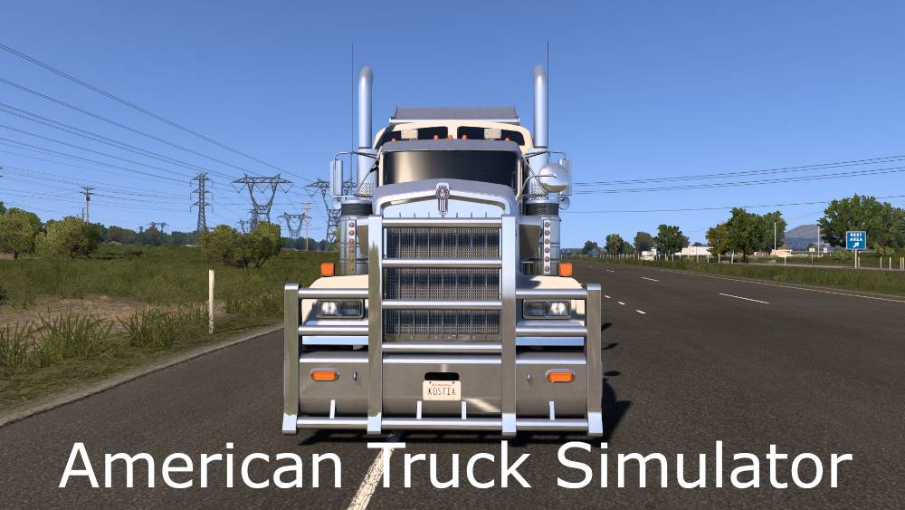 Рейс Медфорд - Кламат Фолс (штат Орегон) в American Truck Simulator. Стрим №466.