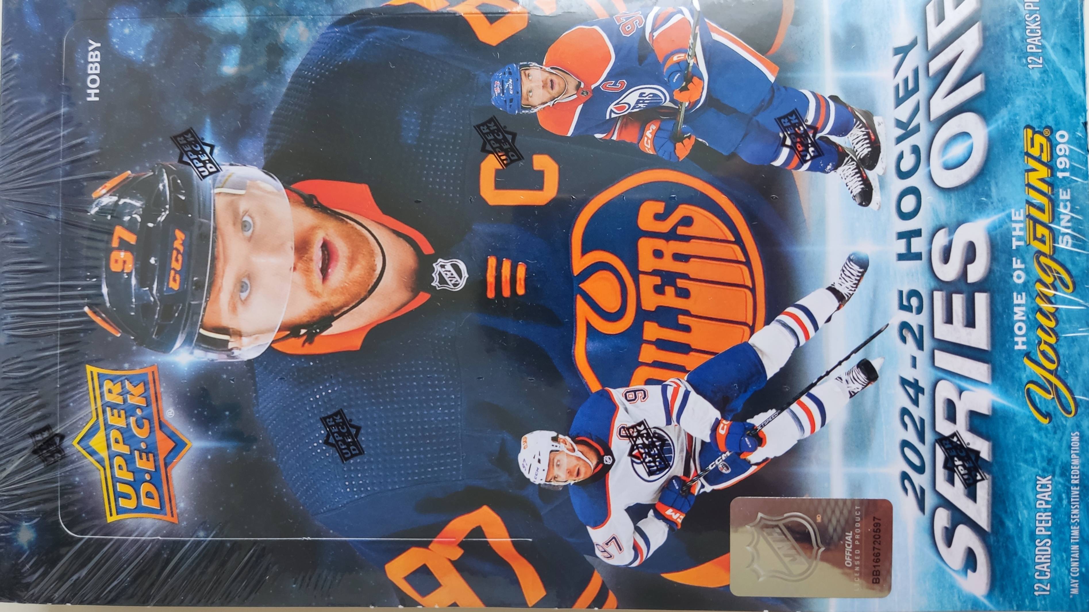 Брейк 2024/25 Upper Deck Series 1 Hockey Hobby Box # 2.mp4