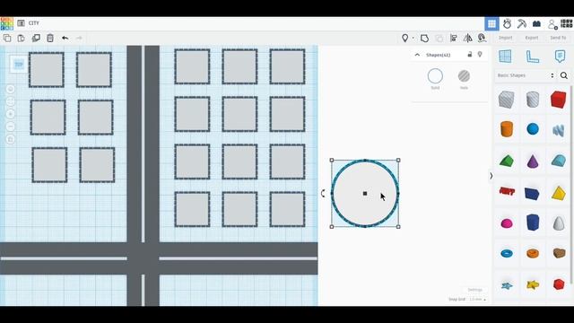 [1DAY_1CAD] CITY (Tinkercad Design _ Project _ Education)
тинкеркад