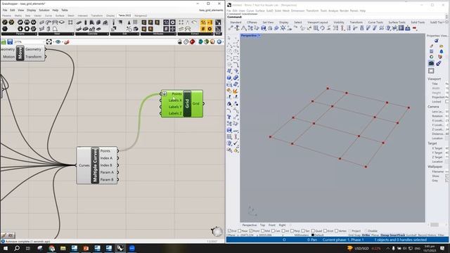 Tekla GH live link Grid Concrete and Steel