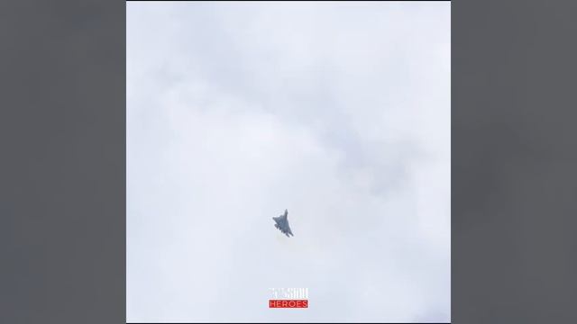 Пилотаж Су-57 в Китае