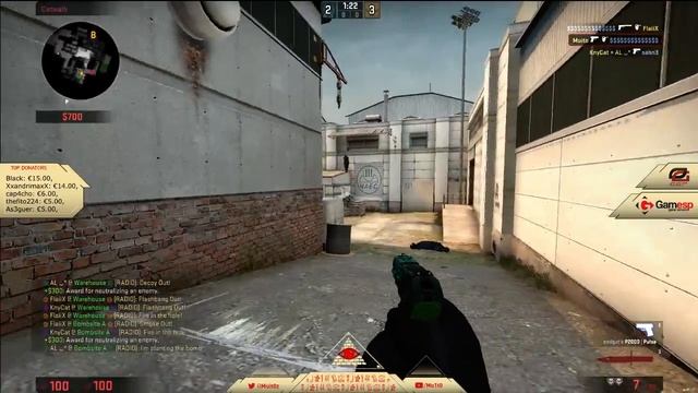 4HS AWESOMES(Scream Style #Kappa)  | CS:GO | Muit0