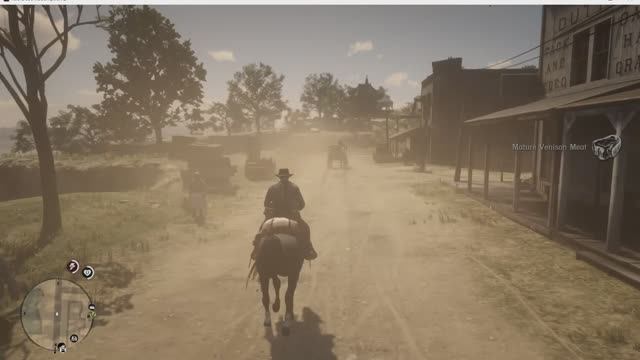 Red dead redemption 2. On the hunt.