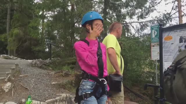 Прыжок с тарзанки Рускеала, Мраморный каньон, Карелия❤️