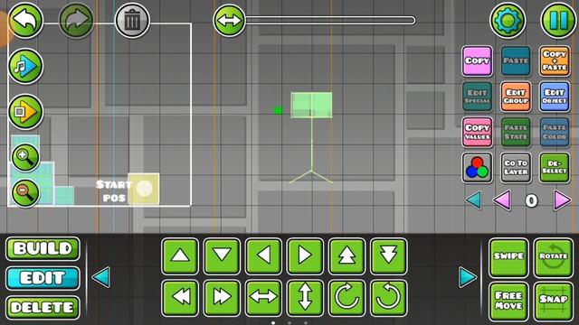строим doors 2 в Geometry Dash часть 2