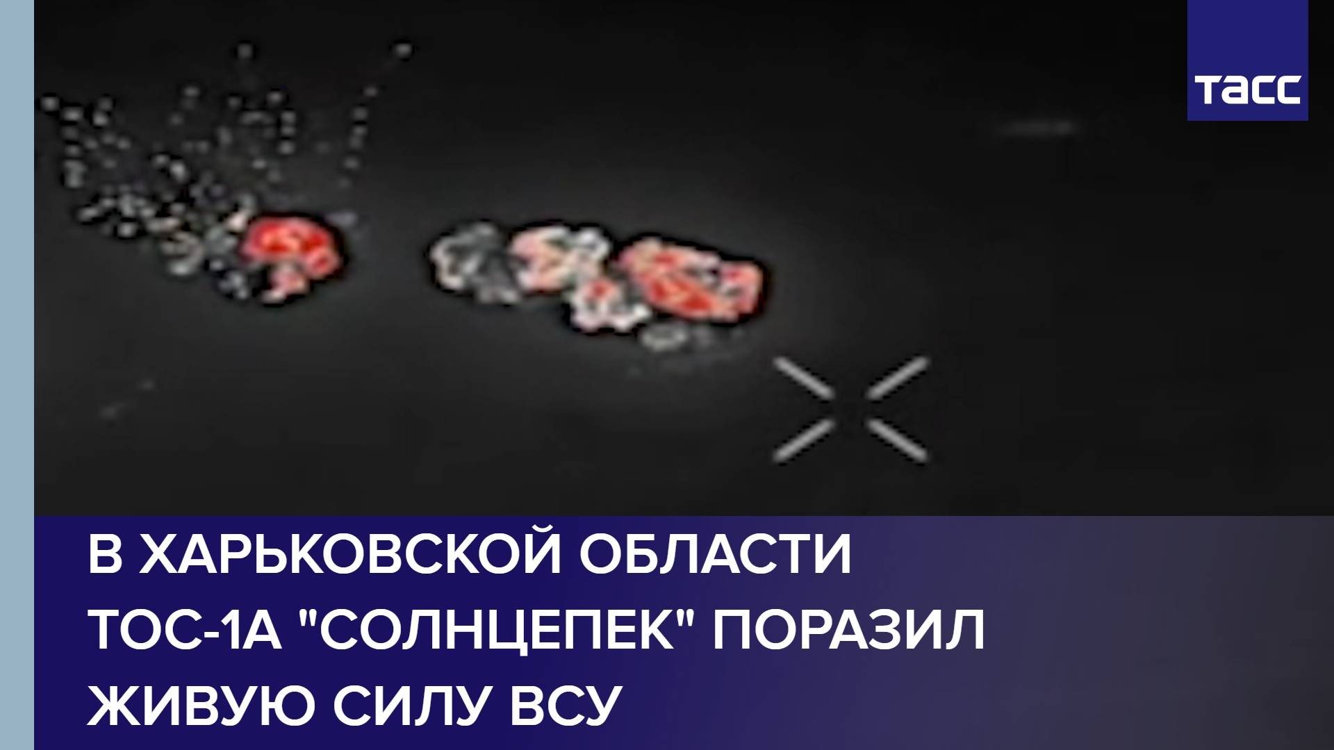 В Харьковской области ТОС-1А "Солнцепек" поразил живую силу ВСУ