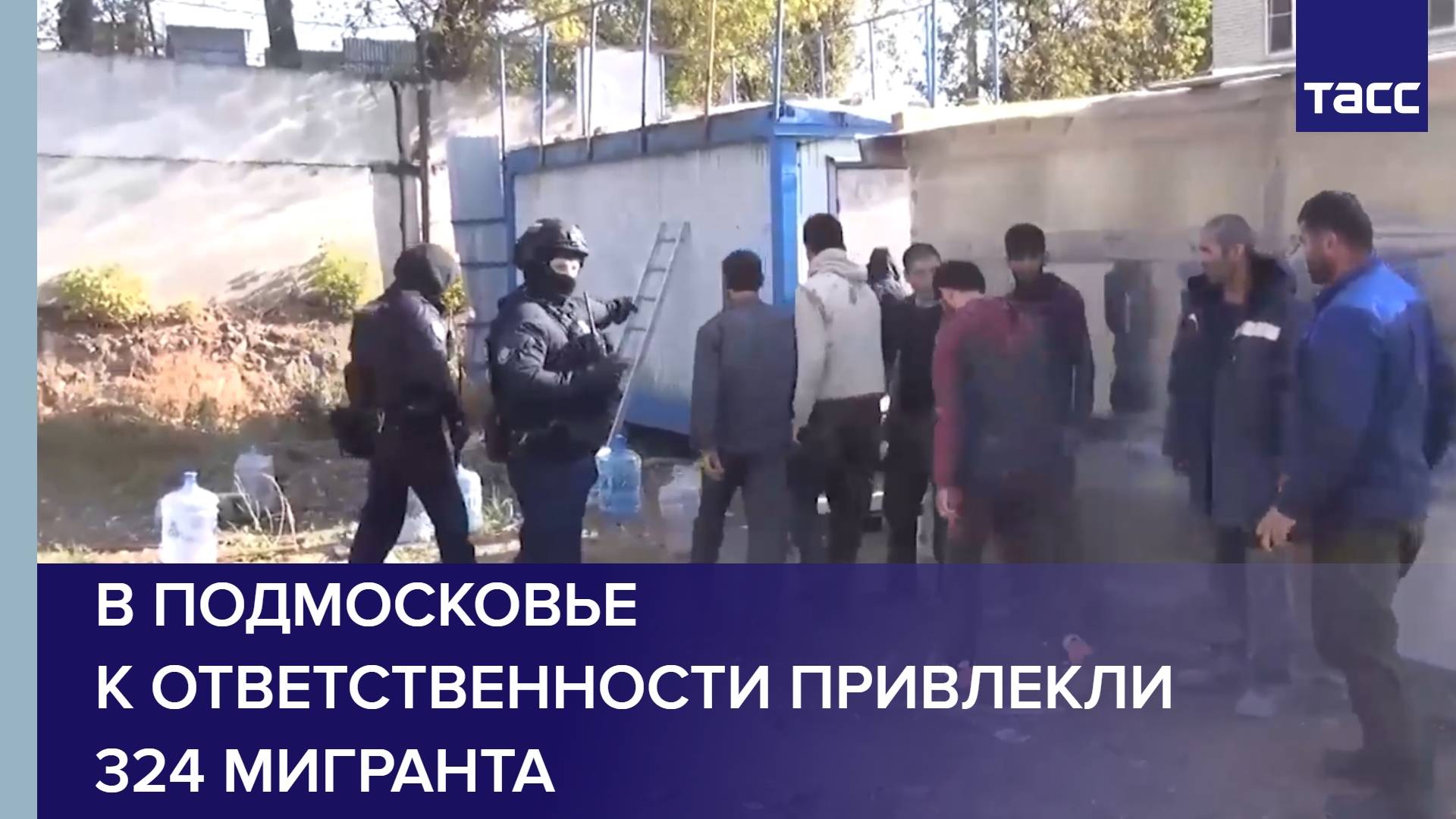 В Подмосковье к ответственности привлекли 324 мигранта