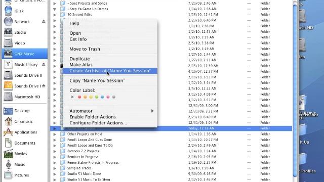 Email A ProTools Session - Tutorial - Pro Tools Recording Session