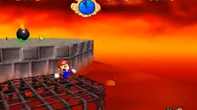 Super Mario 64 Red Hot Log Rolling Shellless A-Less (TAS)