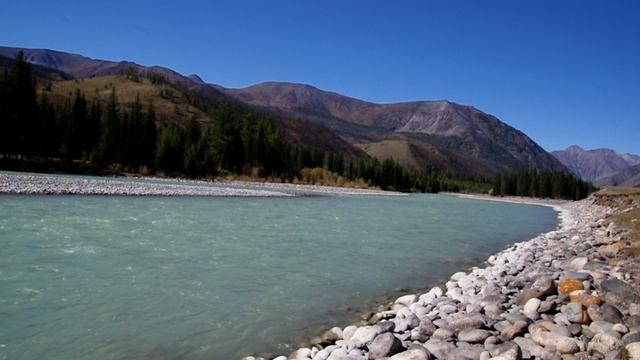 Река Аргут перед Карагемским прорывом.