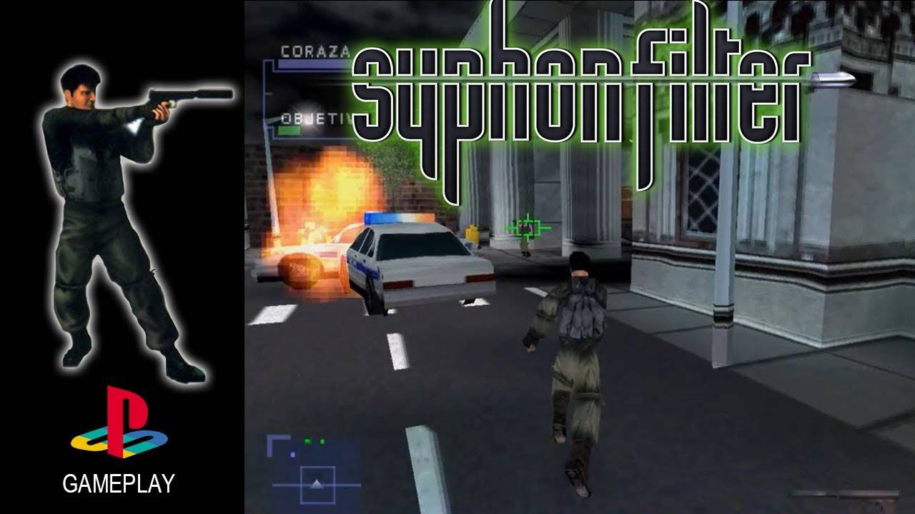 Syphon Filter (PS1) Полное прохождение ч1