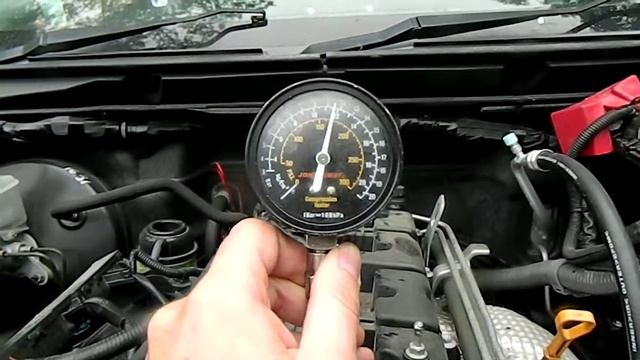 Компрессия 1-й цилиндр 1691: