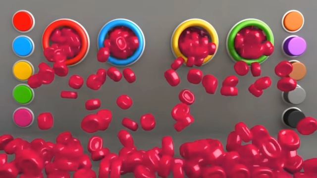 Конфетки - учим цифры