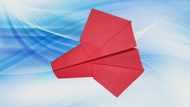 Как сделать бумажный самолетик