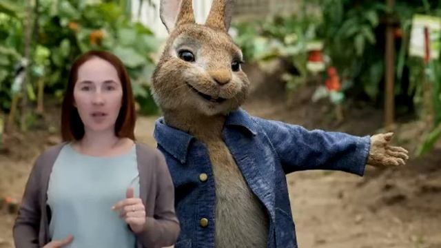 Un lapin gourmand