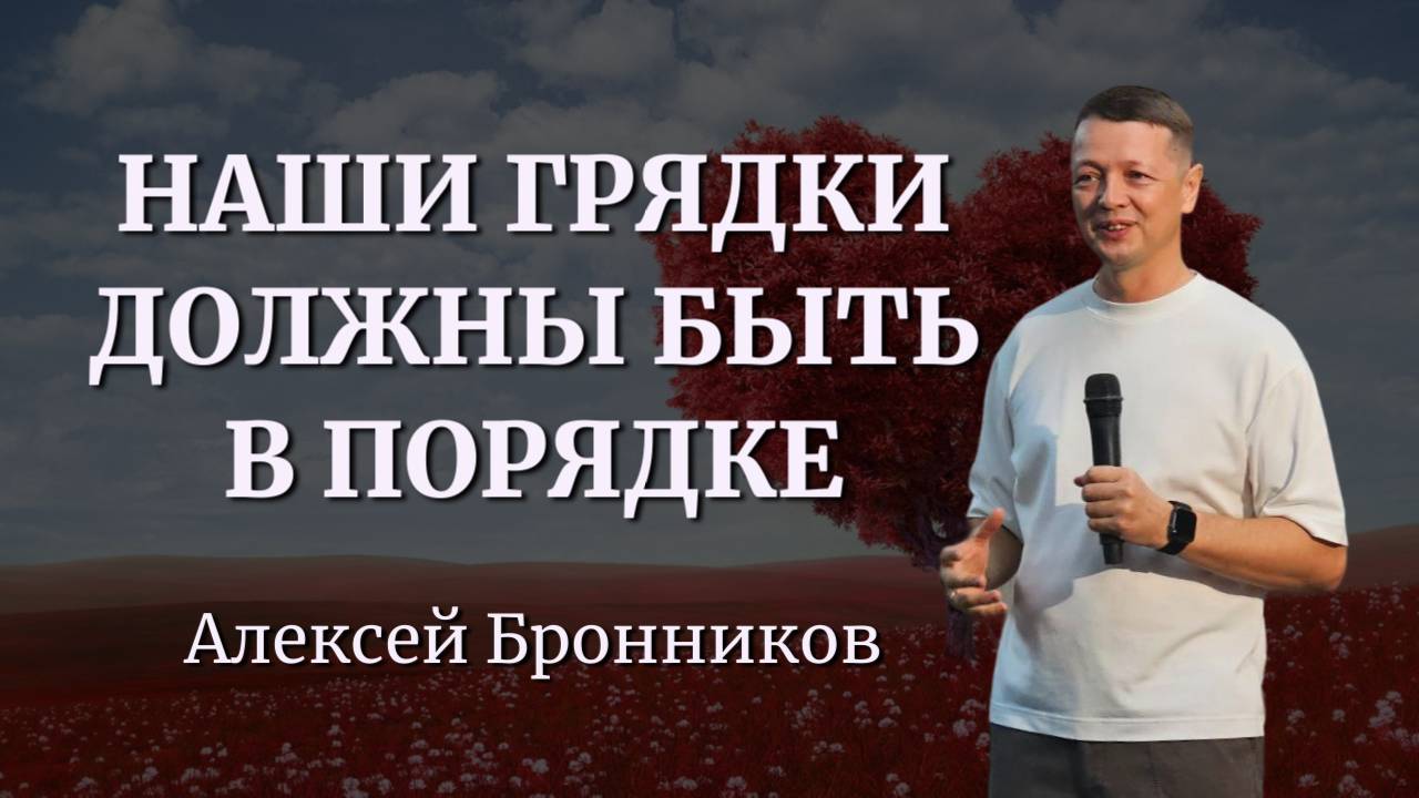 "Наши грядки должны быть в порядке" Алексей Бронников. 10.11.24