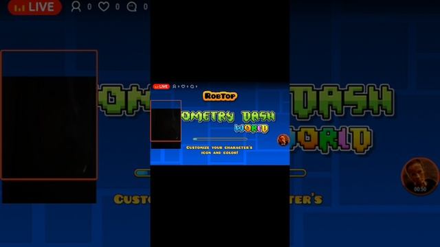 СТРИМ/Geometry Dash World