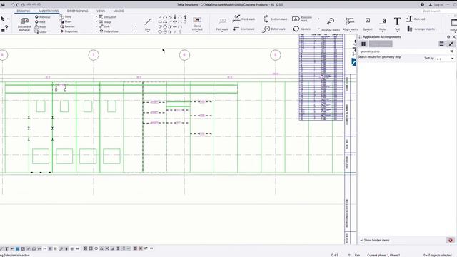 Geometry Detailing Strip for Precast Reveals