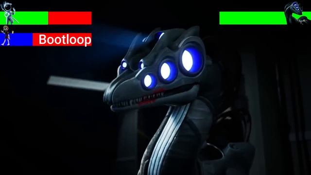 Murder Drones all fightscenes Remaster Version Episode 1-8 with Healthbears English _GLITCH