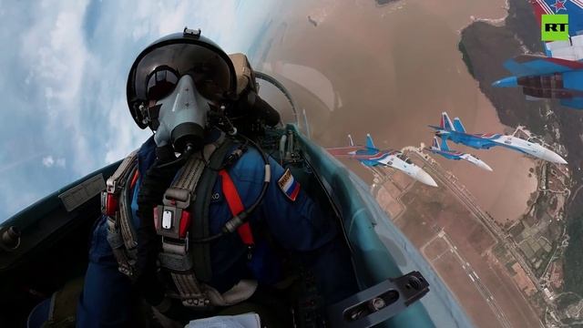 Экипажи «Русских витязей» прибыли в Китай для участия в аэрокосмическом салоне