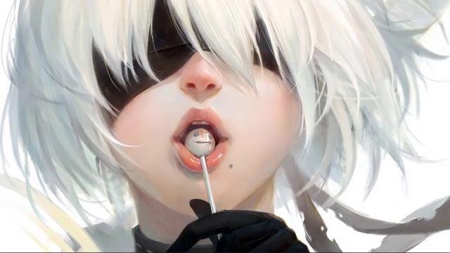 Чупа Чупс А2 Б2 | R34 Exga and Tada Nier Automata | A2 B2 - Живые Обои