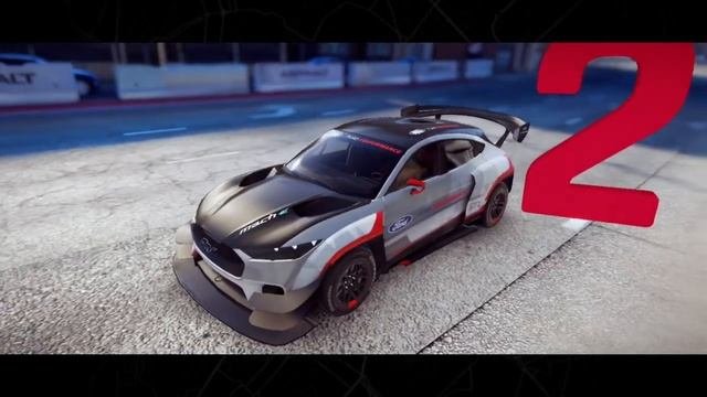 Two OC Mach-E Clash Laps - St. Peter s Kickoff [1_20.716] & Roller Coaster Ride [1_10.980] Asphalt 9