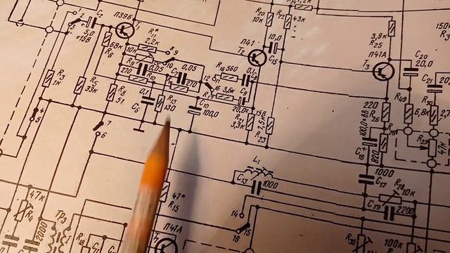 Ремонт Кометы-206. Часть 4. Подстроечные резисторы, какой что. И цепь коррекции.