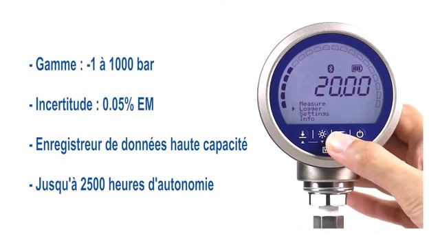 WIKA - Manomètre numérique de précision CPG1500