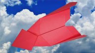 Cамолётик из бумаги который очень долго летает