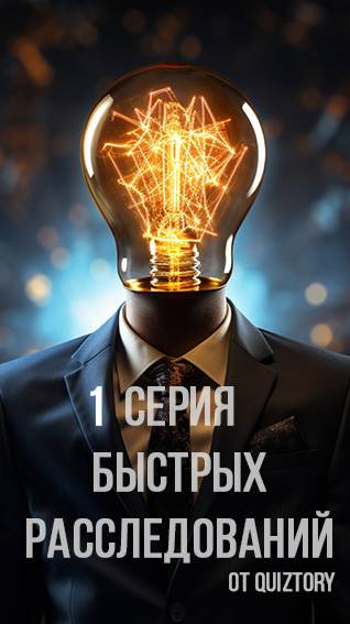 Серия 1 быстрых расследований от Квиза детективные расследования #quiztory #квиз #shortsvideo