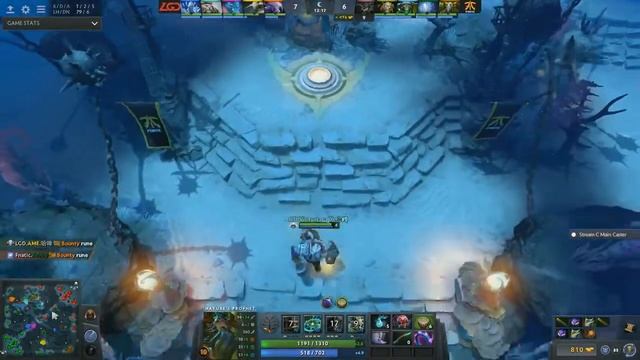 LGD Gaming VS Fnatic BO2 ( Game 1) | DOTA 2 The International 7 (TI7) 2017