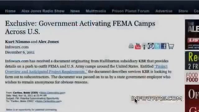 New Hints  Government Is Activating FEMA Camps Across The Whole US   from YouTube