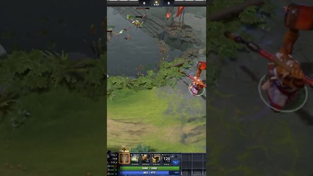 НОВЫЙ БАГ БРЮМАСТЕР ПРОПАДАЕТ С КАРТЫ DOTA 2 ПАТЧ 7.29 #shorts