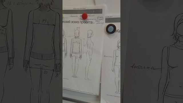 Разработка модели трикотажной одежды бренда Лилия Береза