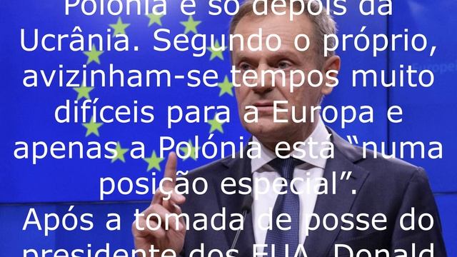 Tusk estabeleceu uma condição para a resolução do conflito na Ucrânia.