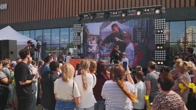 Открытие ТЦ Трилогия (Видеоотчет)